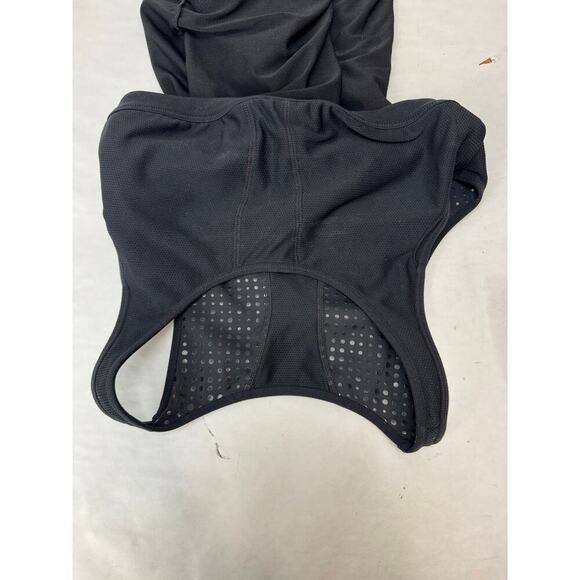 Athleta Gel Mesh Supercharged Tank Top Black Athletic Build-In Bra Medium - Picture 10 of 13